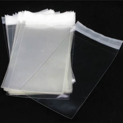 투명색 200매 4x6+4cm 접착식 OPP 봉투 / 포장용 비닐 포장지 소분포장봉투 
